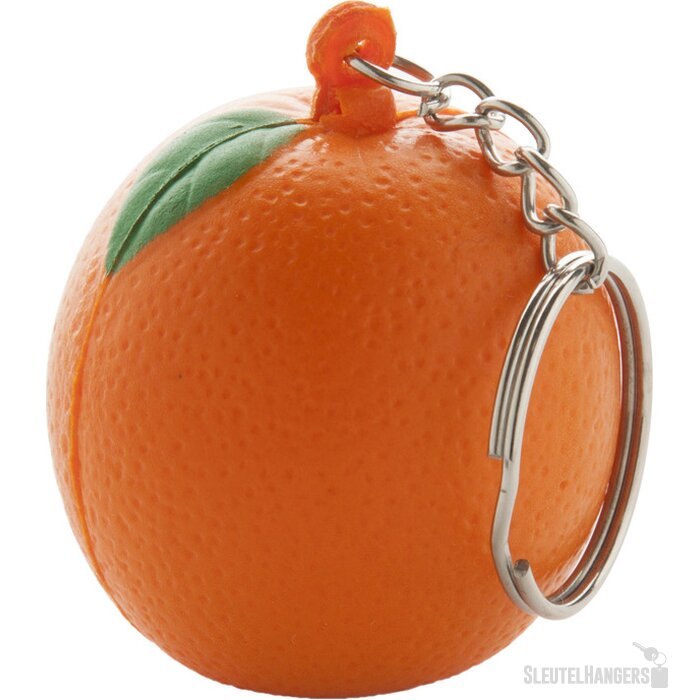 Fruty Anti-Stress Sleutelhanger Oranje