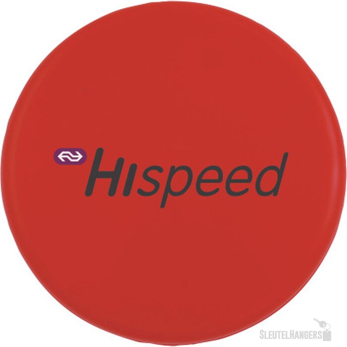 Frisbee 21 cm. zonder ringen Rood