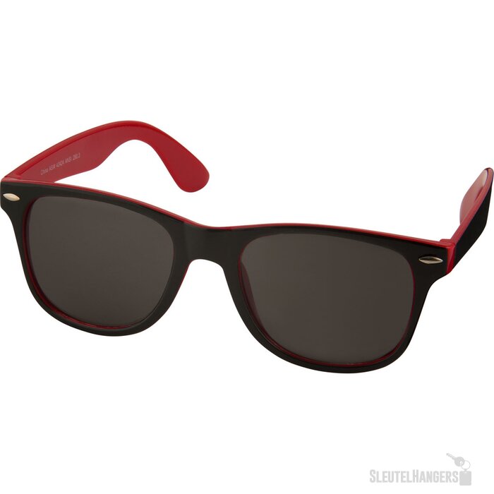 Sun Ray zonnebril – colour pop Rood/Zwart